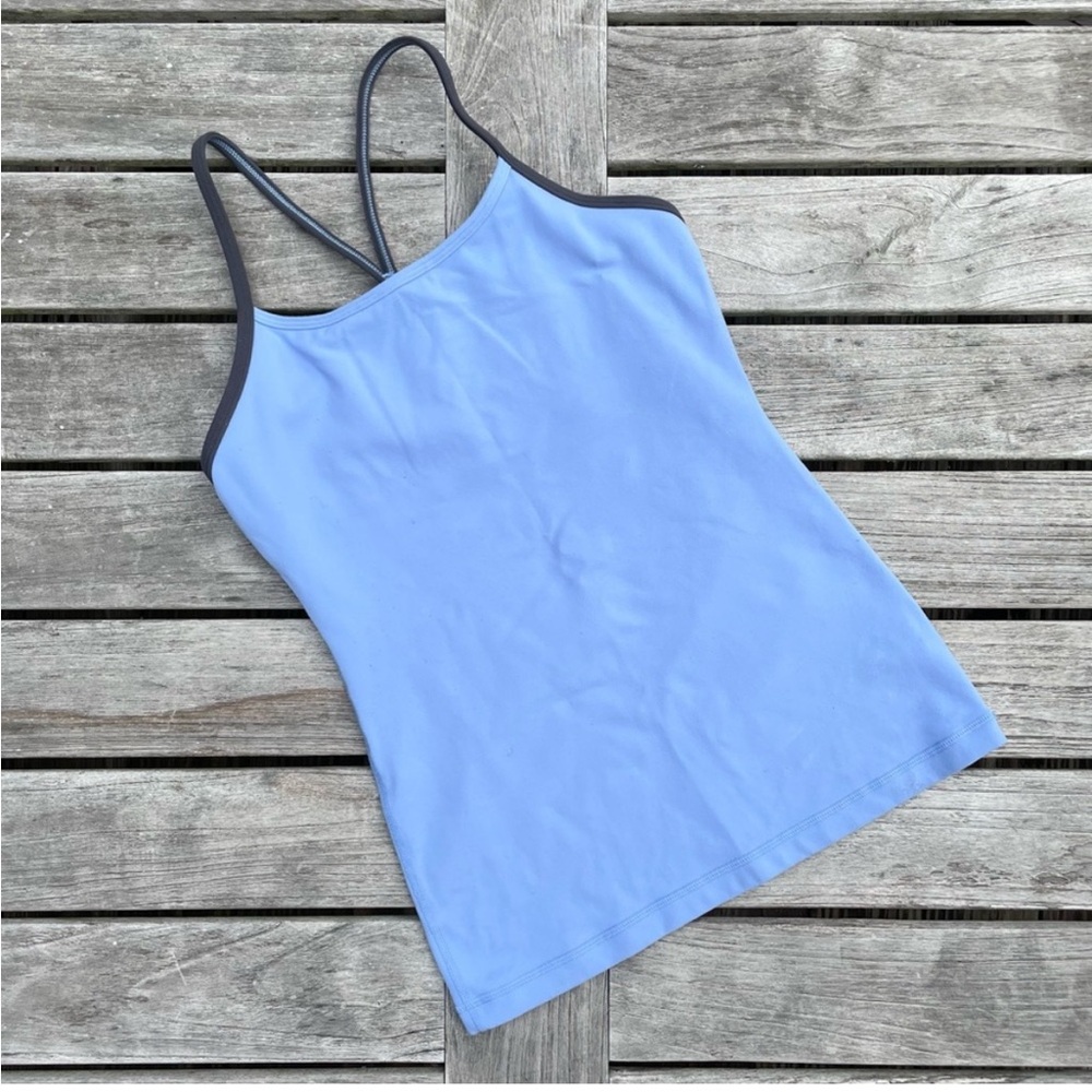 Lululemon Blue Power-Y Tank